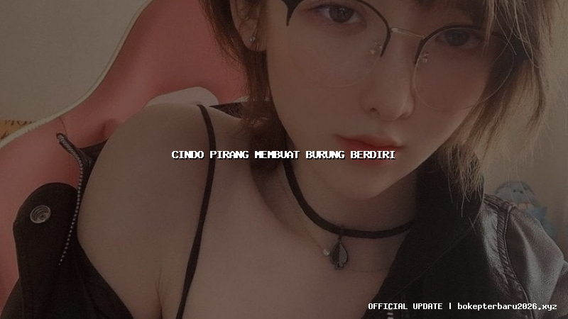 cindo pirang membuat burung berdiri