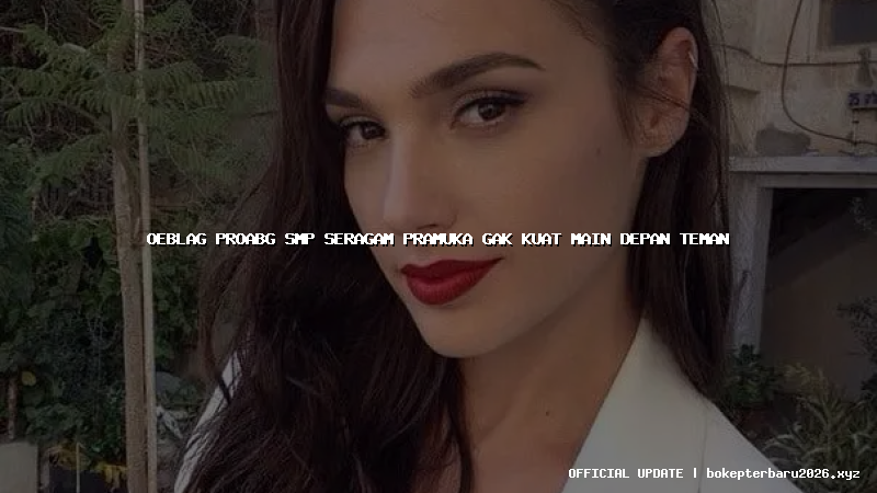 oeblag proabg smp seragam pramuka gak kuat main depan teman oeblag proabg smp seragam pramuka gak kuat main depan teman
