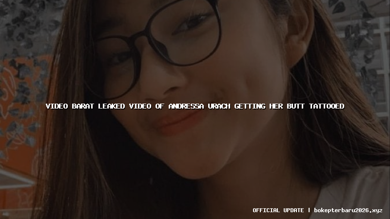 video barat leaked video of andressa urach getting her butt tattooed